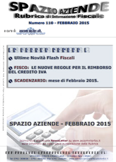 Spazio Aziende - Febbraio 2015