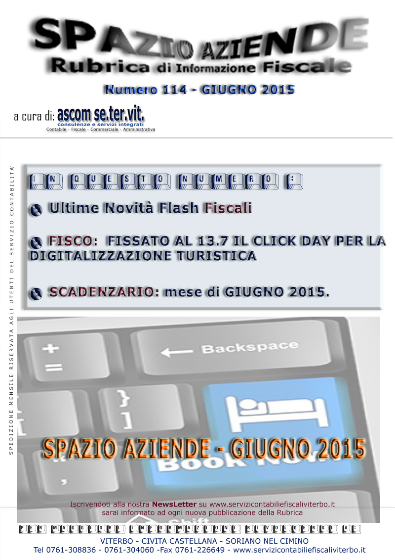 Spazio Aziende n. 114 - Giugno 2015